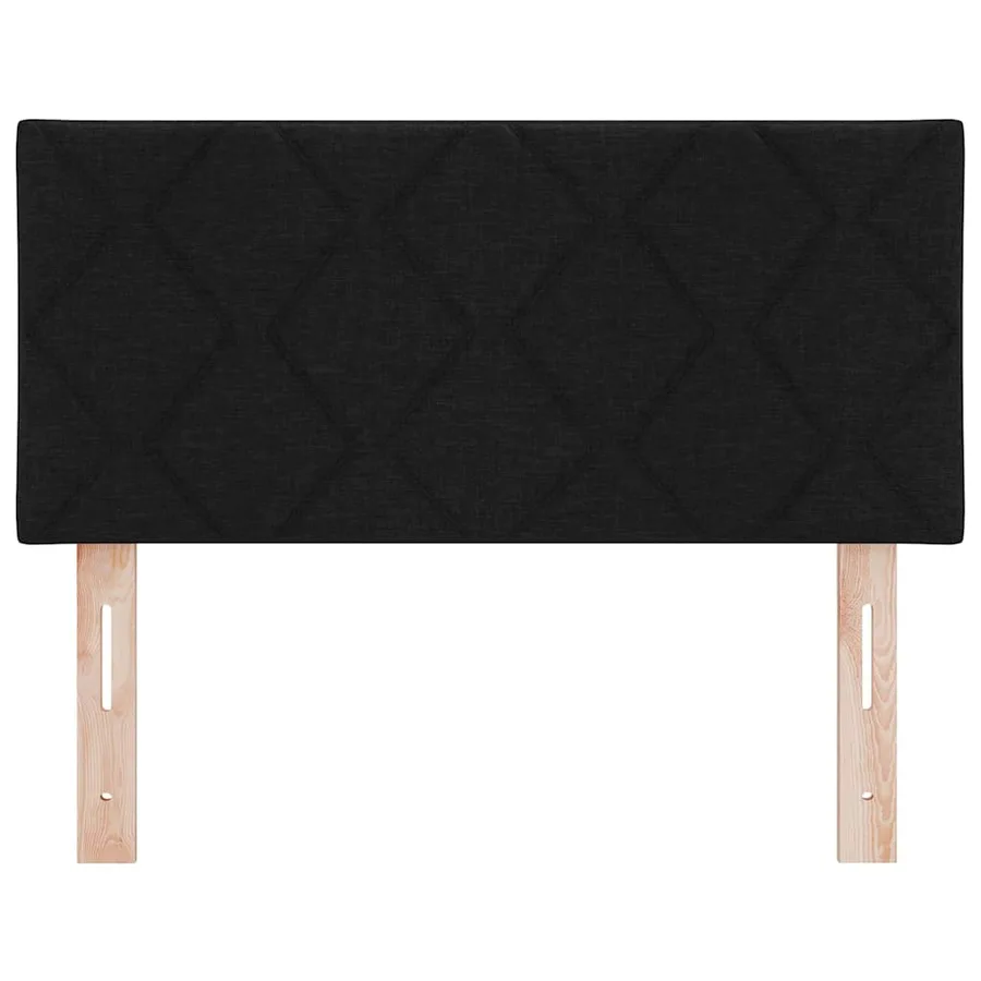 Tête de lit Noir 100 cm tissu - 3