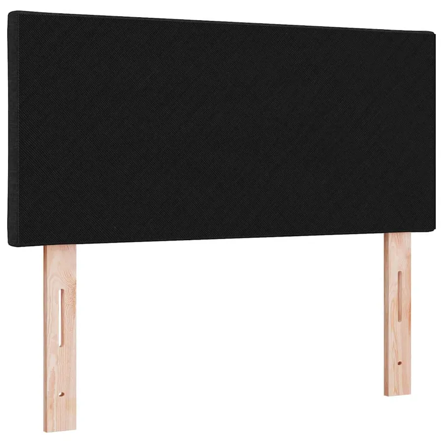 Tête de lit Noir 100 cm tissu - 5