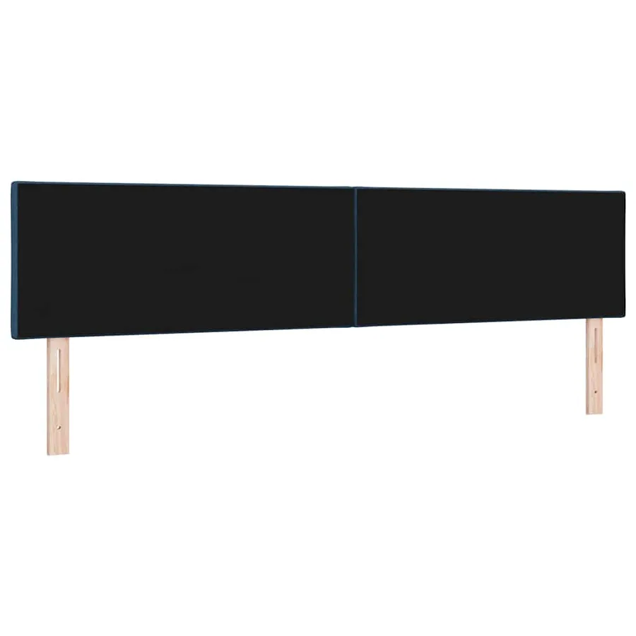 Tête de lit LED Bleu 200 cm tissu - 7