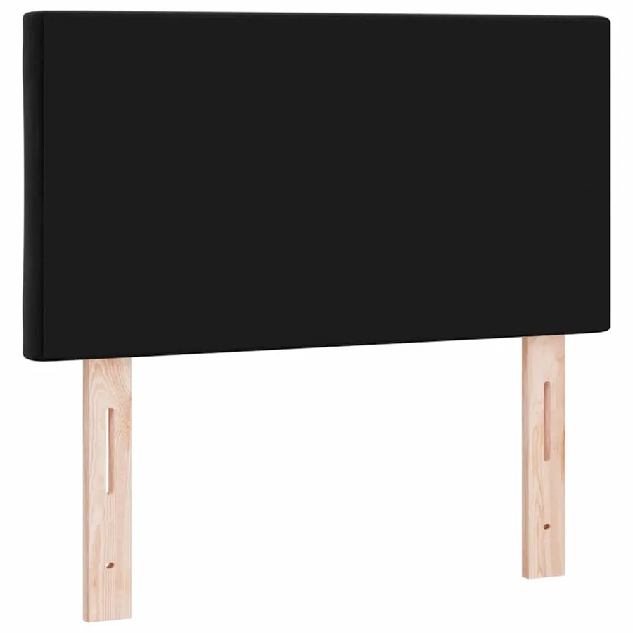 Tête de lit Noir 80 cm Velours - 4