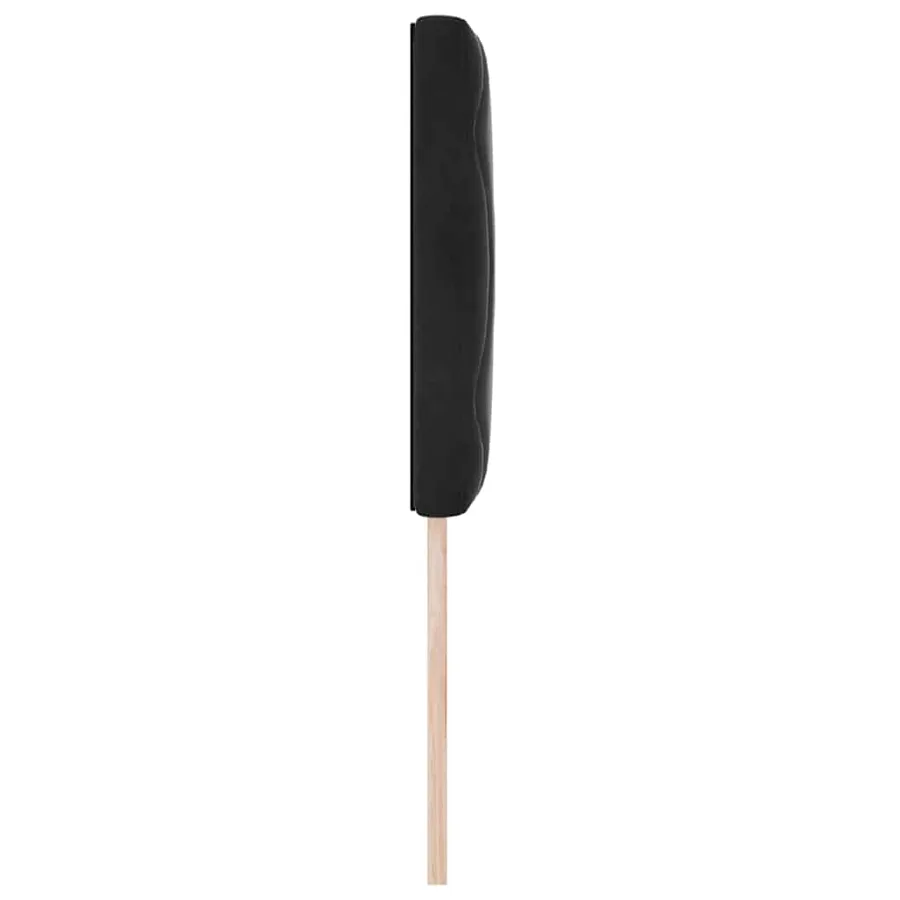 Tête de lit Noir 80 cm Velours - 6