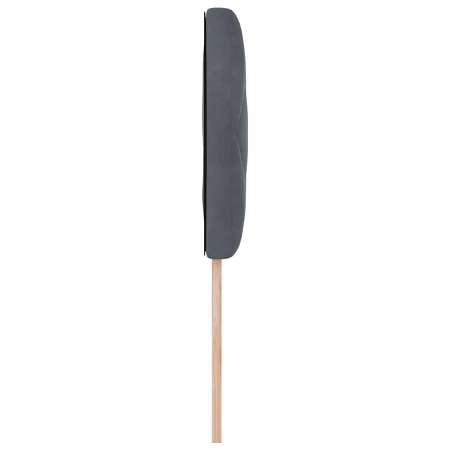 Tête de lit LED Gris foncé 90 cm Velours - 6