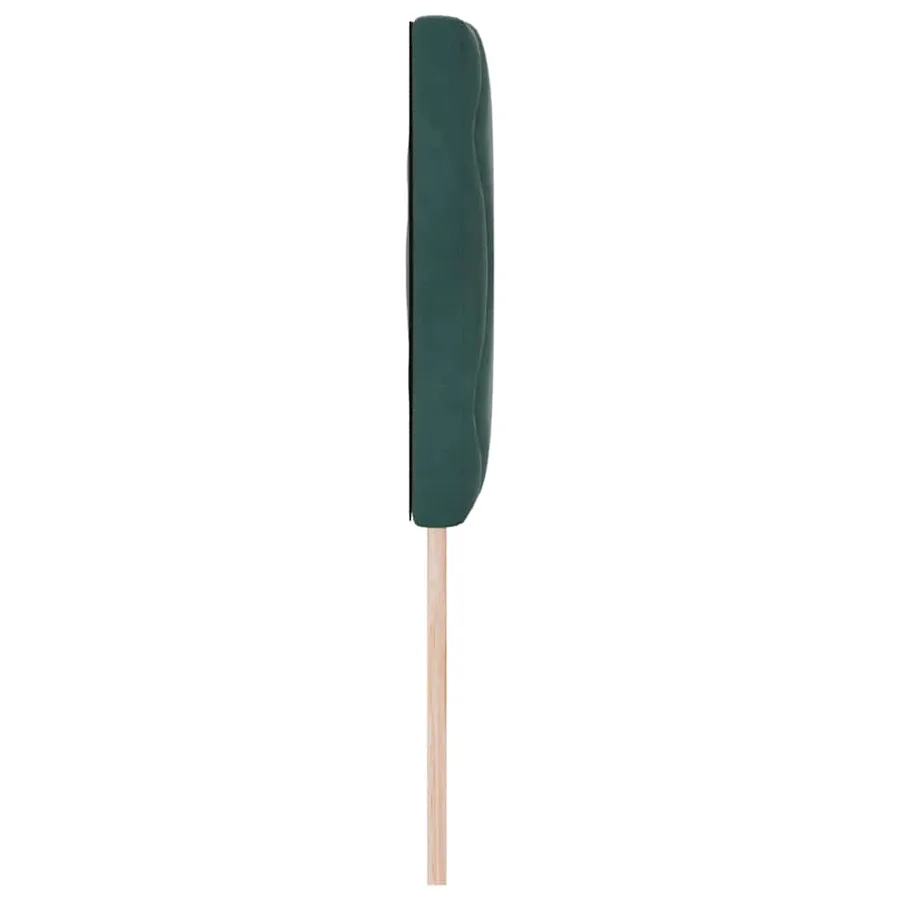 Tête de lit Vert foncé 144 cm Velours - 5