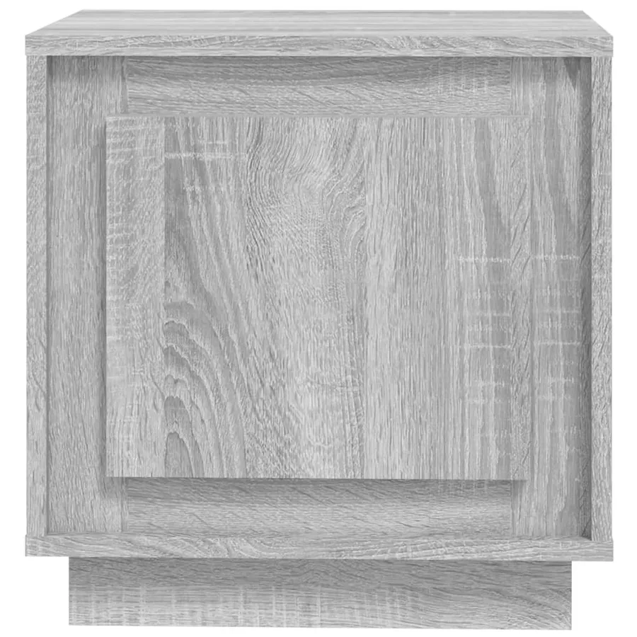 Tables de chevet 2 pcs sonoma gris 44x35x45cm bois d'ingénierie - 7