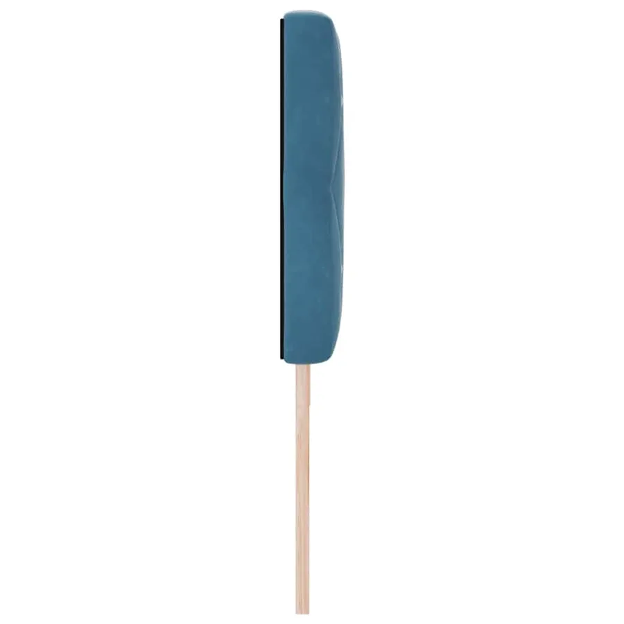 Tête de lit Bleu foncé 180 cm Velours - 5
