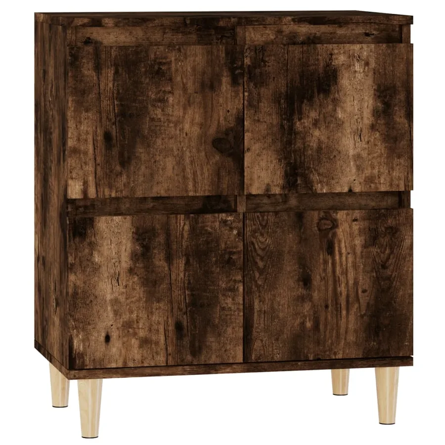 Buffet Chêne fumé 60x35x70 cm Bois d'ingénierie - 2