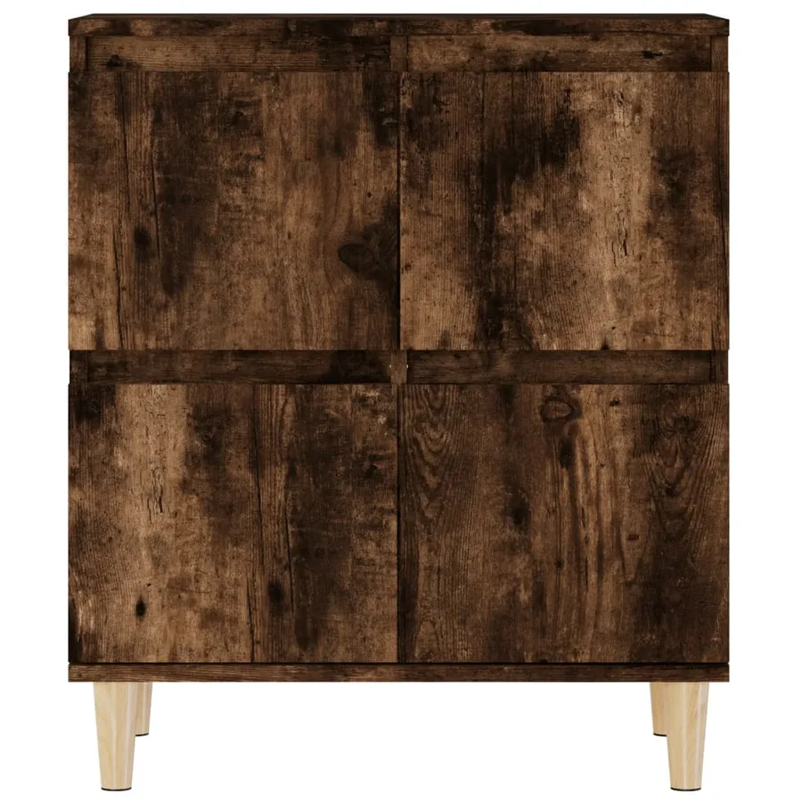 Buffet Chêne fumé 60x35x70 cm Bois d'ingénierie - 6