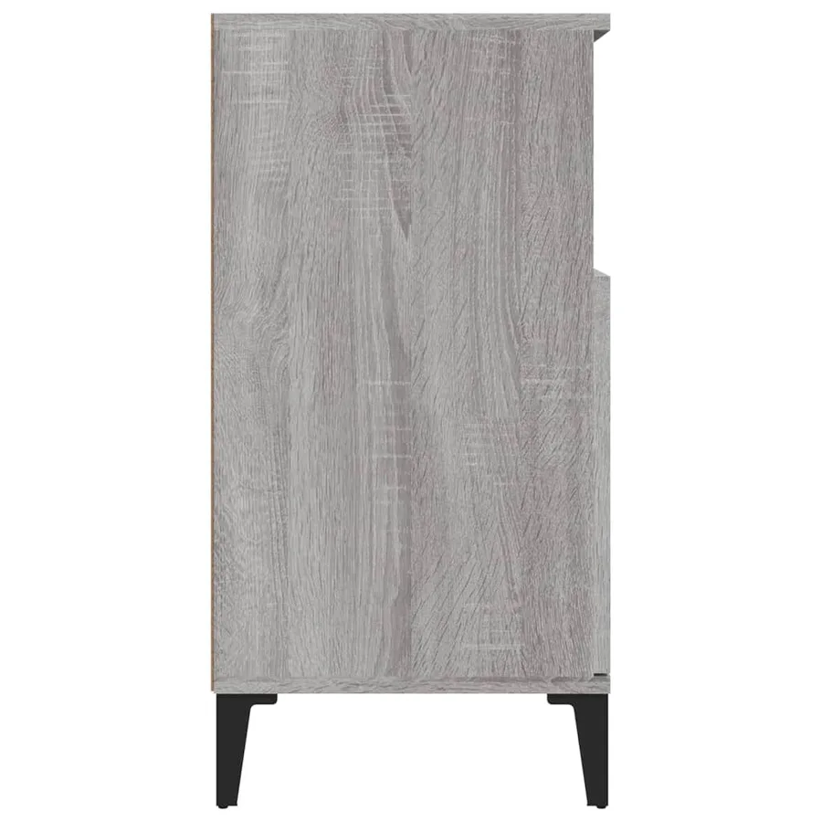 Buffet Sonoma gris 60x35x70 cm Bois d'ingénierie - 7