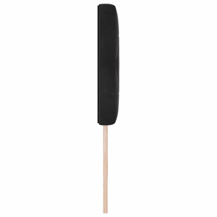 Tête de lit Noir 80 cm Velours - 5