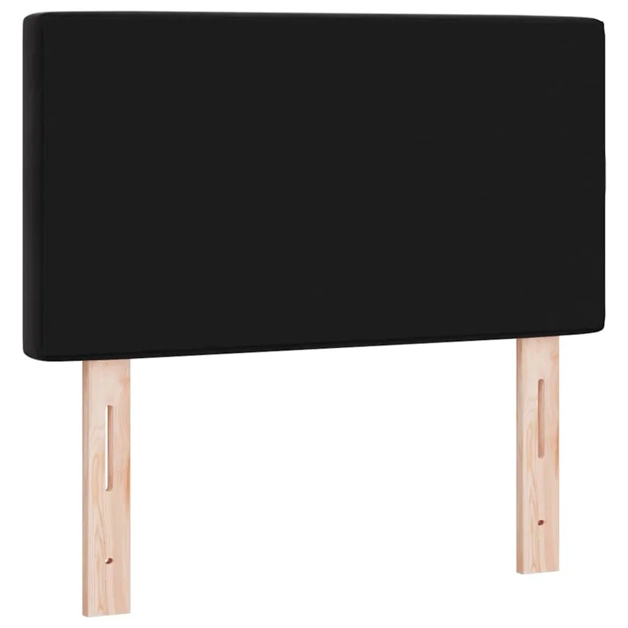 Tête de lit Noir 80 cm Velours - 6