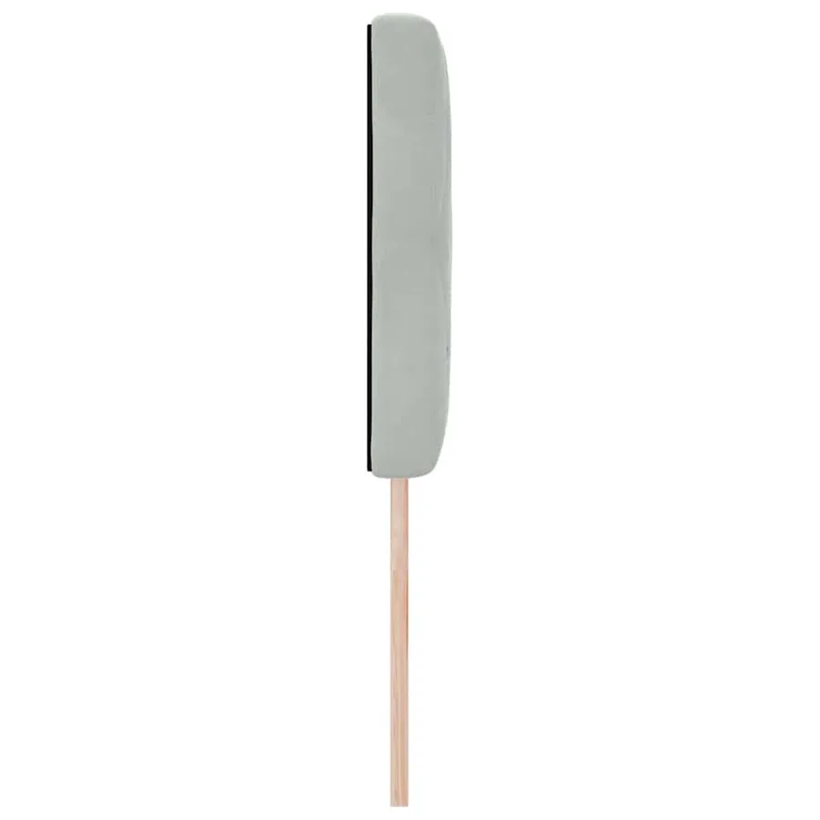 Tête de lit LED avec bandes LED Gris clair 144 cm Velours - 6