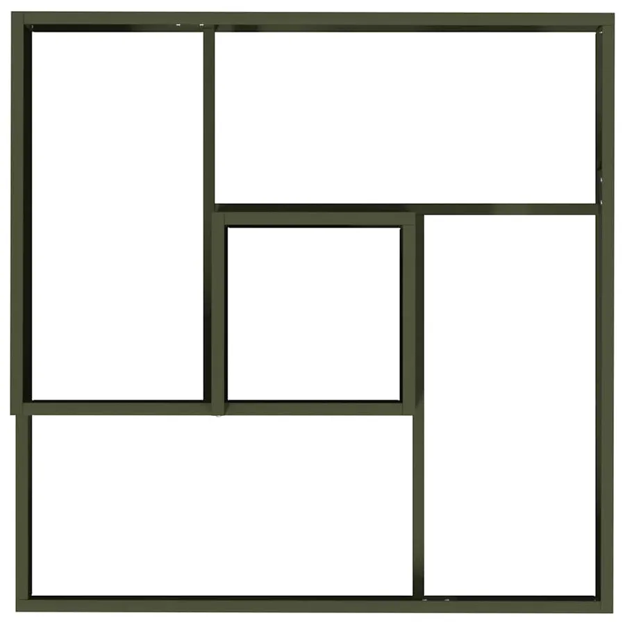 Cache-pot de jardin Vert olive 60 x 60 x 50 cm - 5