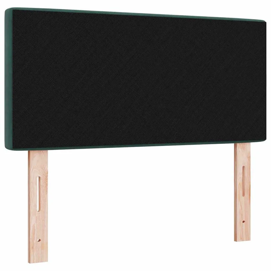 Tête de lit Vert foncé 100 cm Velours - 6