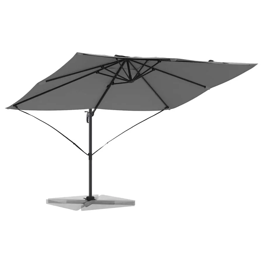 Parasol Anthracite 351 x 250 x 260 cm Polyester et Aluminium - 3