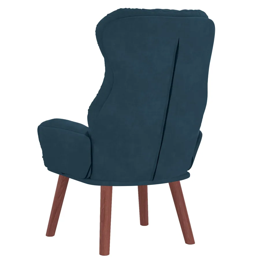 fauteuil Bleu 69 x 74 x 93 cm Velours - 6
