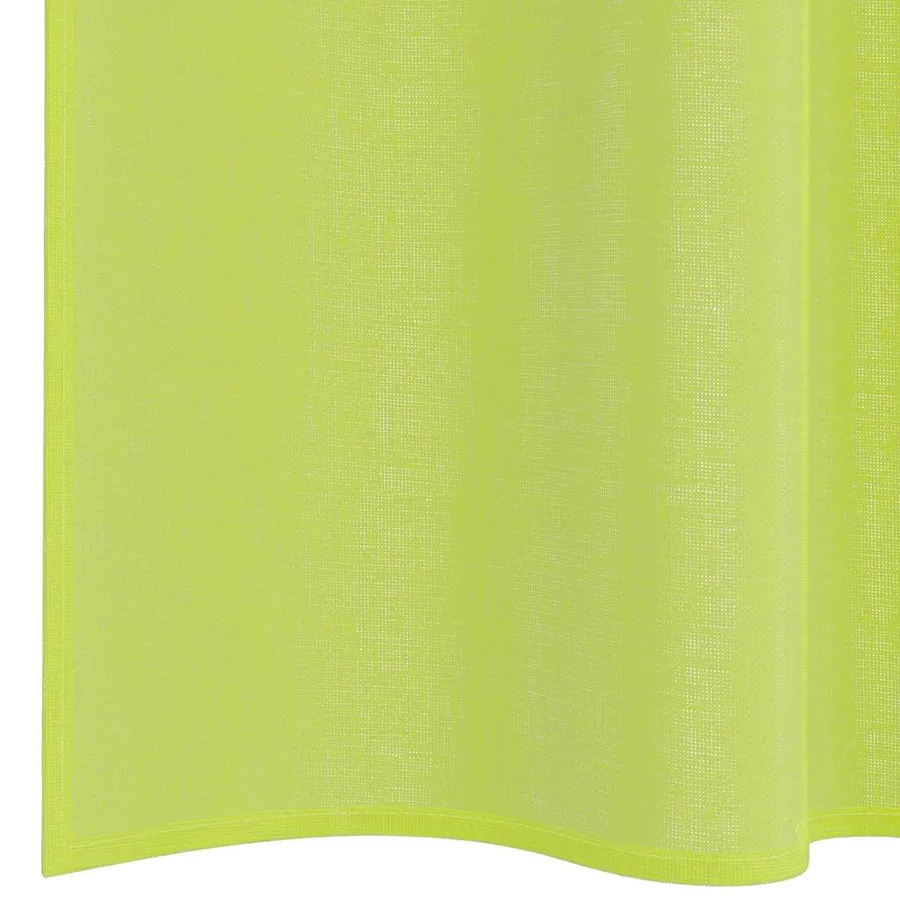 Rideaux en voile à œillets 2 pcs vert pomme - 6