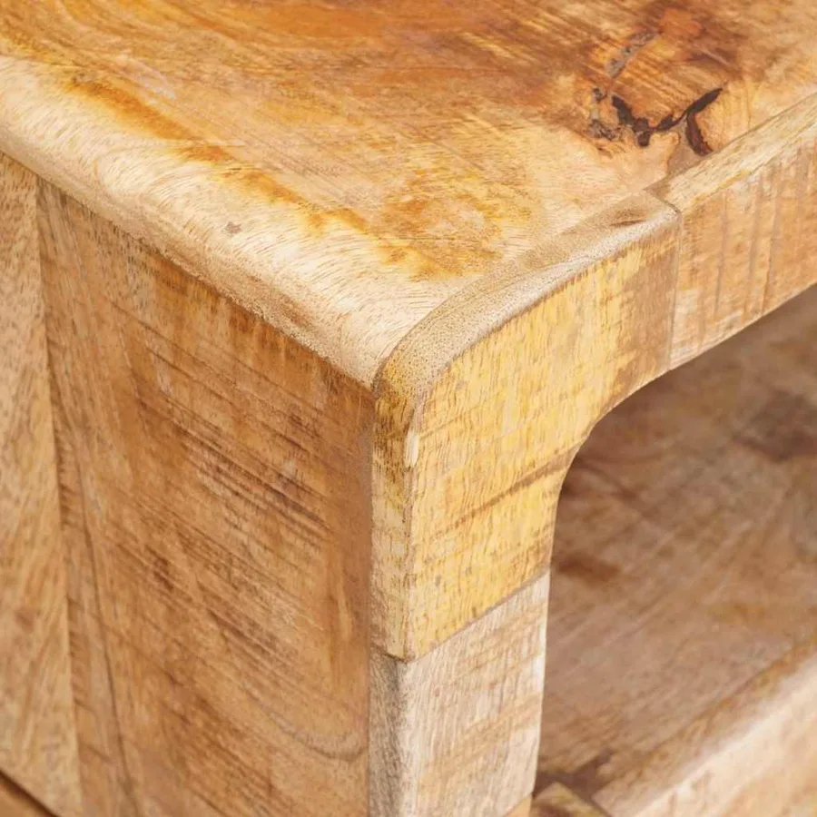 Table d'appoint Marron 40 x 40 x 49 cm Bois de mangue massif - 7