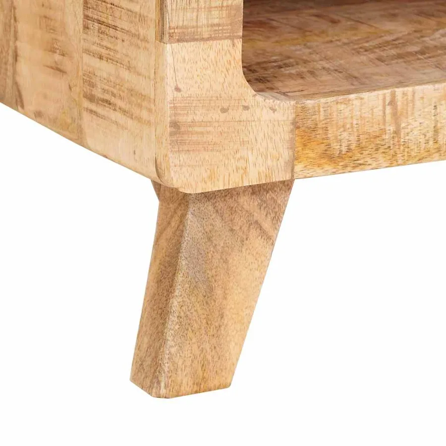 Table d'appoint Marron 40 x 40 x 49 cm Bois de mangue massif - 8