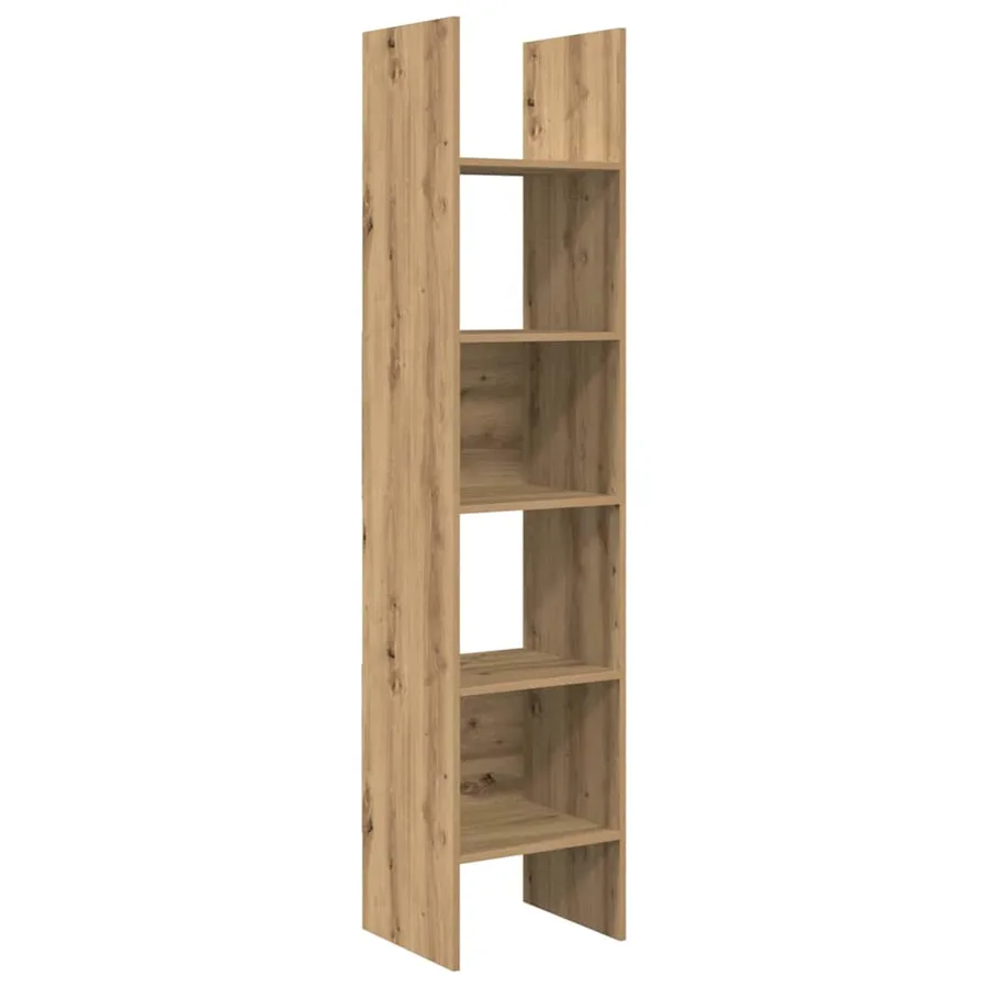 Bibliothèque 5 niveaux 40 x 35 x 180 cm Bois d'ingénierie - 2