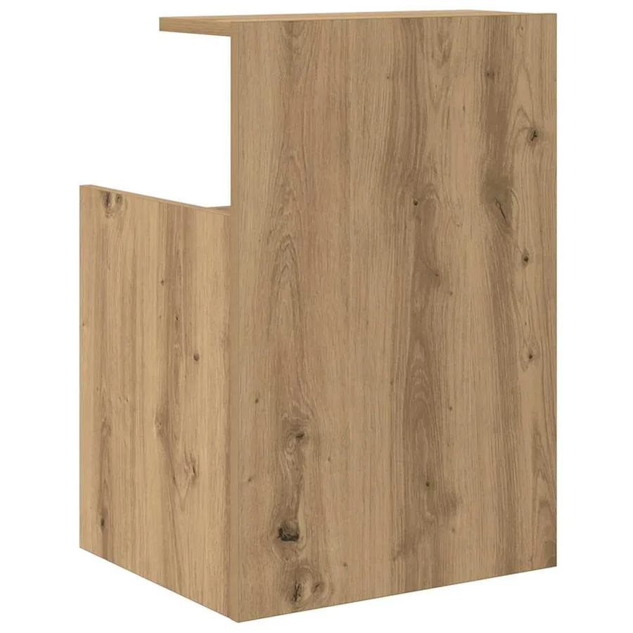 Cabinet de chevet Chêne artisanal 40 x 35 x 60 cm - 10