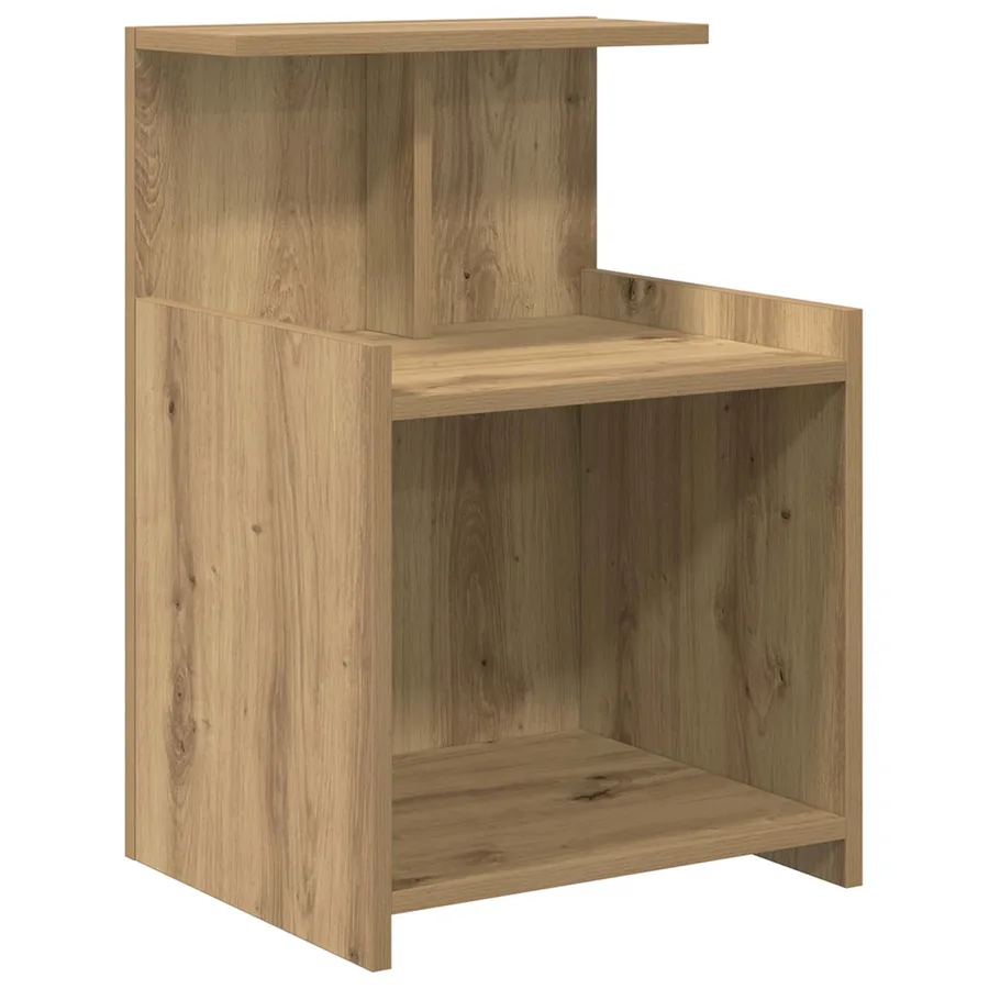 Cabinet de chevet Chêne artisanal 40 x 35 x 60 cm - 2
