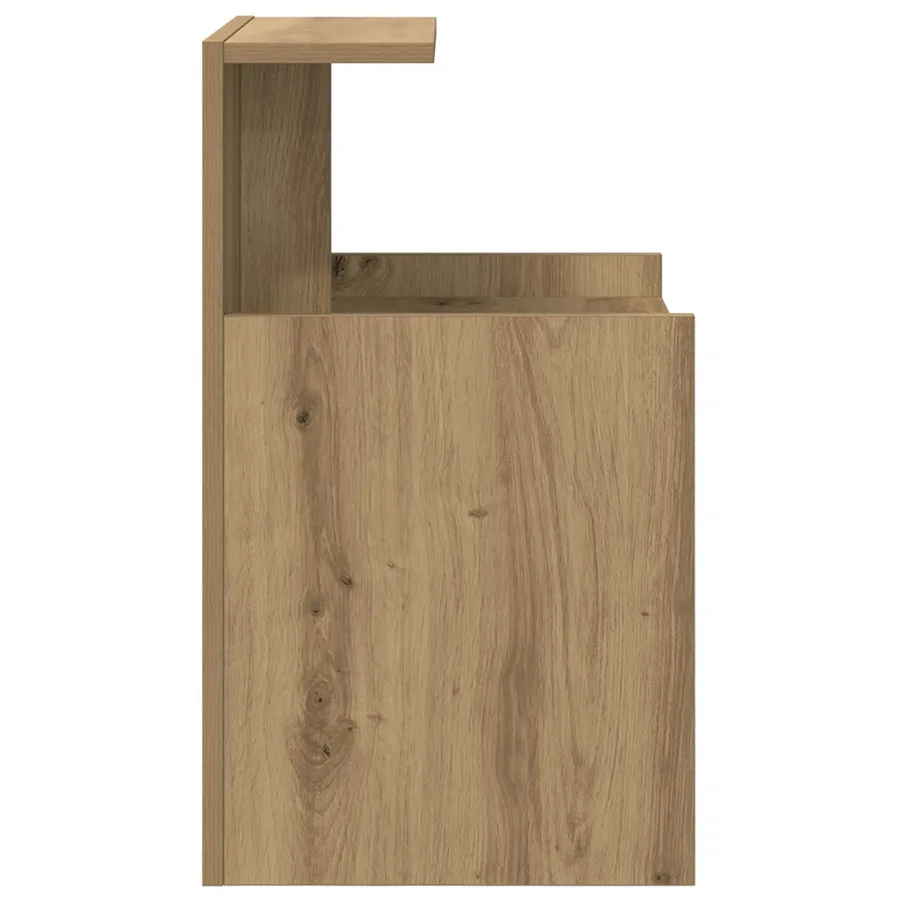 Cabinet de chevet Chêne artisanal 40 x 35 x 60 cm - 7