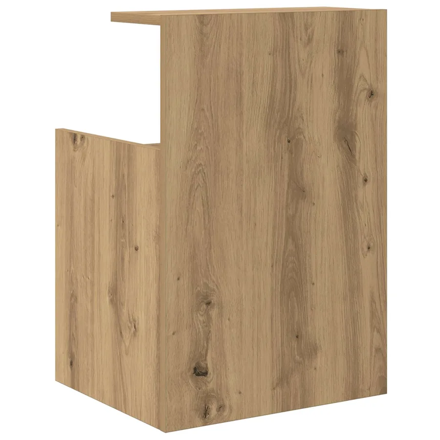 Cabinet de chevet Chêne artisanal 40 x 35 x 60 cm - 9