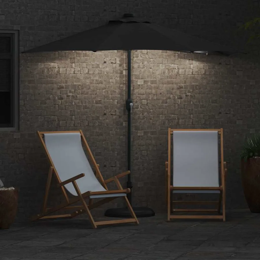 Parasol de jardin Anthracite 294 x 150 x 223 cm - 4