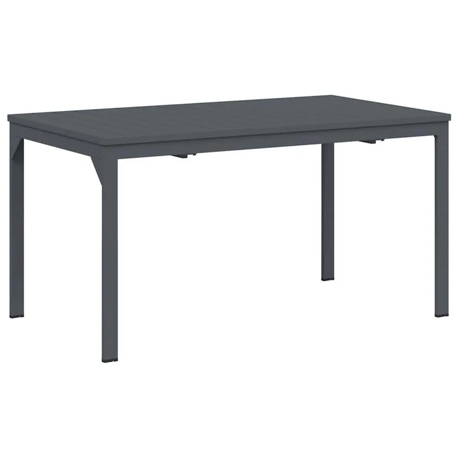 Ensemble de salle à manger pour jardin 9 pcs Anthracite - 5