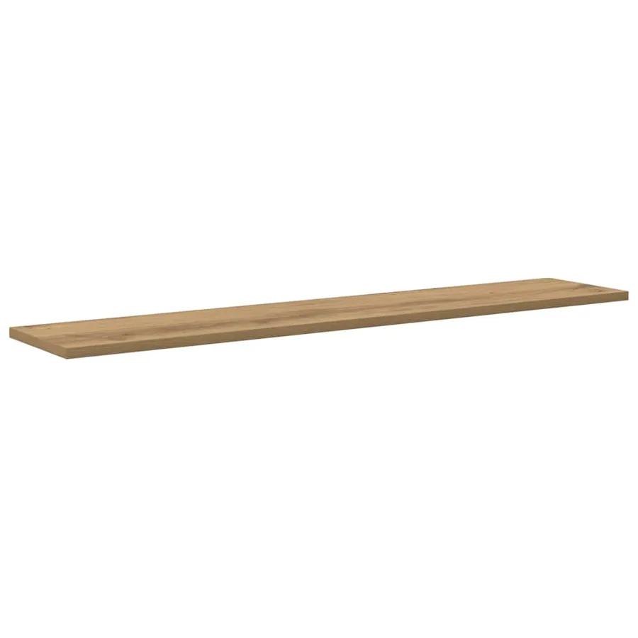 Étagère à livres 3 niveaux 4 pcs 100 x 20 x 1,5 cm Marron - 5