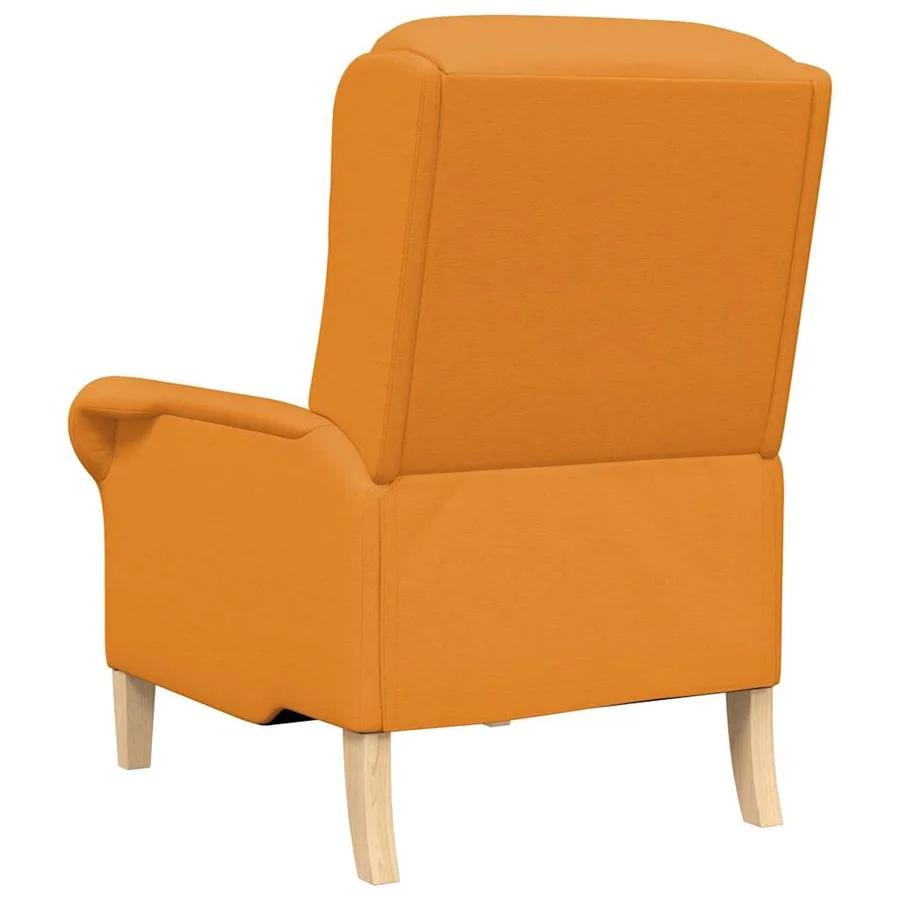 fauteuil Jaune foncé tissu - 6
