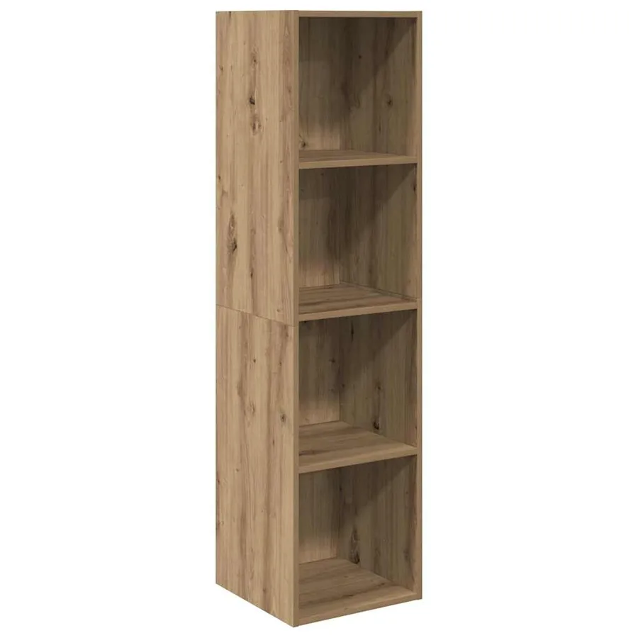 Ensemble meuble TV 4 pcs Chêne artisanal Bois d'ingénierie - 7