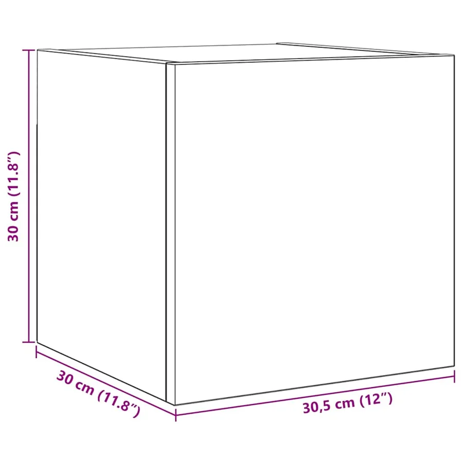 Ensemble meuble TV 5 pcs Chêne noir Bois d'ingénierie - 17