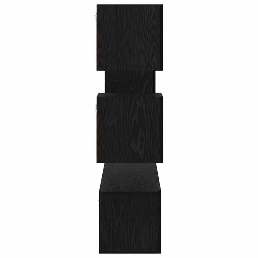 Ensemble meuble TV 5 pcs Chêne noir Bois d'ingénierie - 8