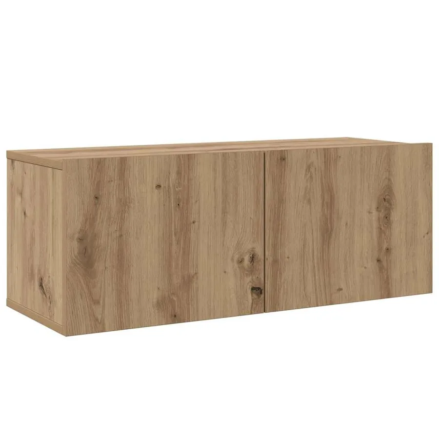 Ensemble meuble TV 5 pcs Chêne artisanal Bois d'ingénierie - 5