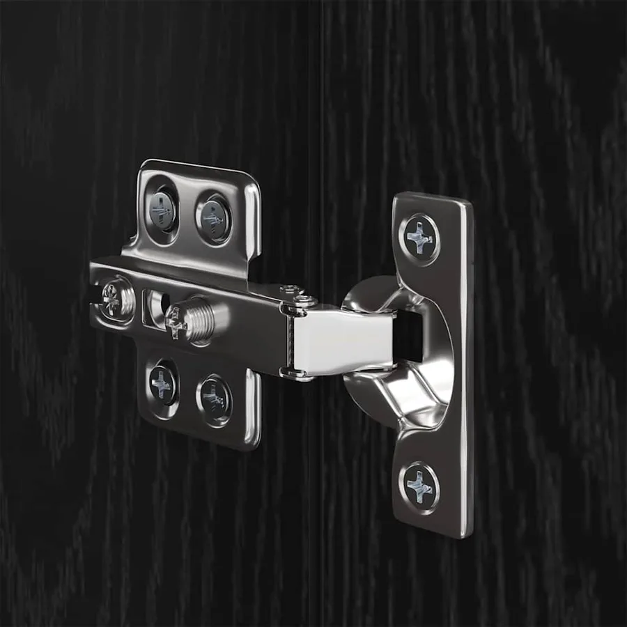 Ensemble meuble TV 4 pcs Chêne noir Bois d'ingénierie - 11
