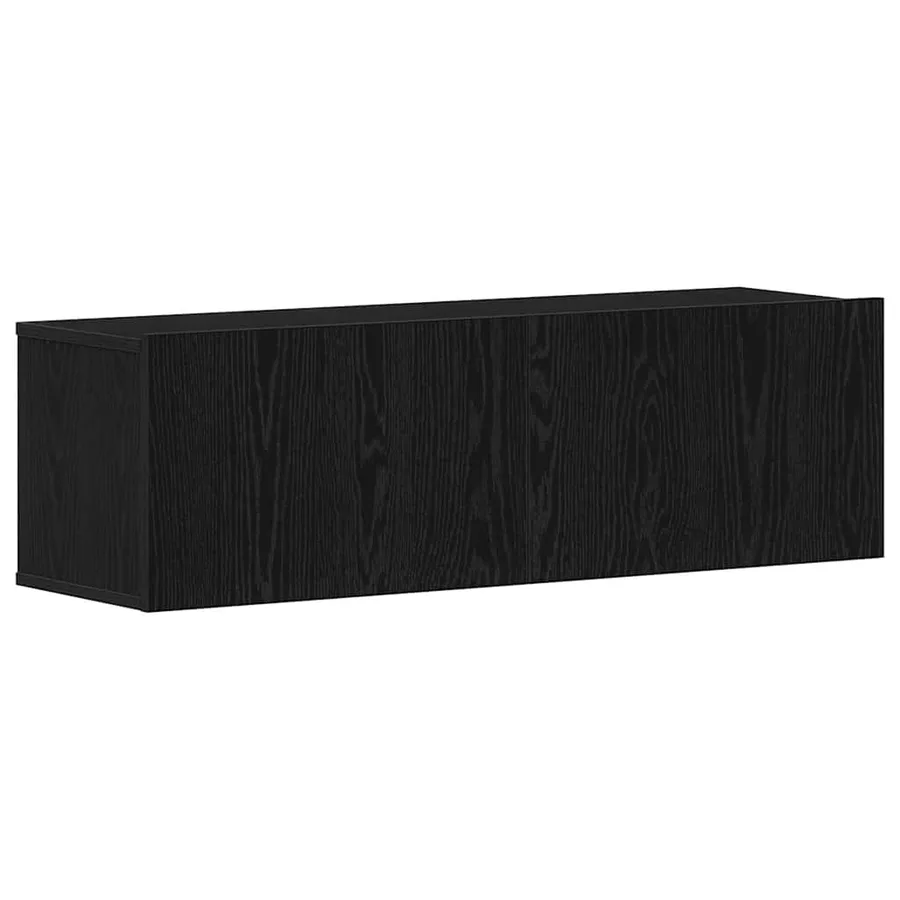 Ensemble meuble TV 4 pcs Chêne noir Bois d'ingénierie - 6