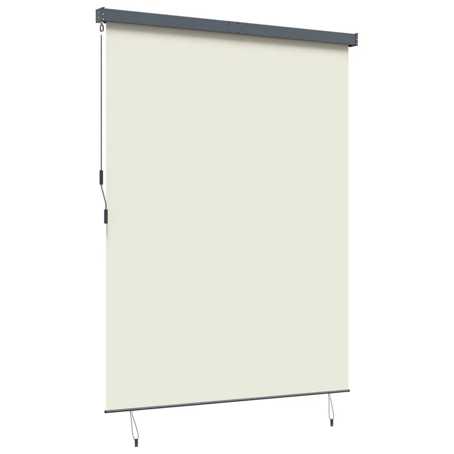 Store enrouleur Crème 200 x 250 cm Tissu et Aluminium - 3