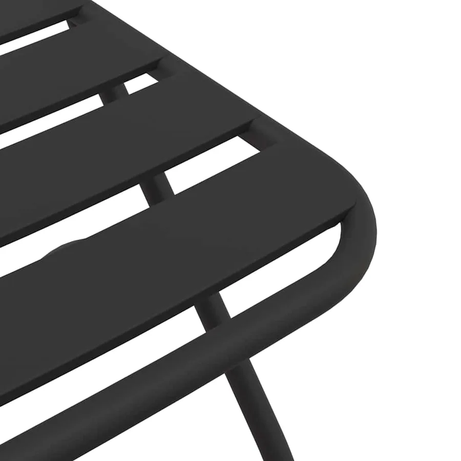 Chaise de jardin pliante 2 pcs Anthracite 42 x 52 x 82 cm - 8
