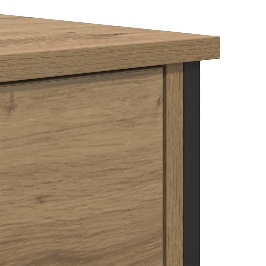 Cabinet de chevet Chêne artisanal 40 x 42 x 60 cm - 10