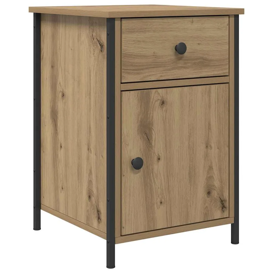 Cabinet de chevet Chêne artisanal 40 x 42 x 60 cm - 2