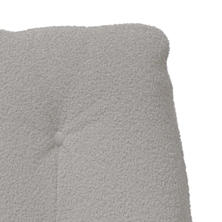 fauteuil Gris clair 69 x 74 x 93 cm Tissu Sherpa - 6