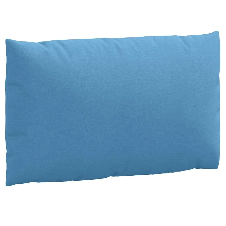 Coussins de palette lot de 2 bleu mélangé tissu - 6