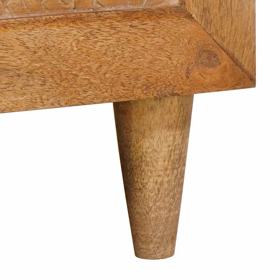 Table basse Marron Clair 100 x 54 x 40 cm Bois d'ingénierie - 8