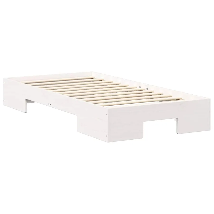 Cadre de lit Blanc 80 x 200 cm - 6