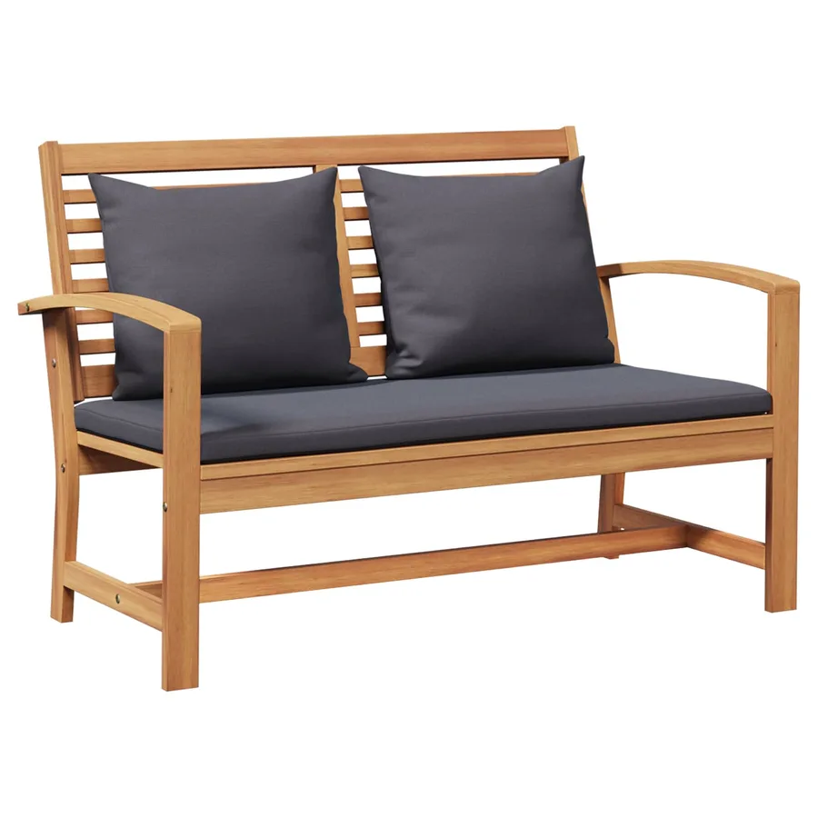 Ensemble banc et table de jardin avec coussin 2 Pièce - 2