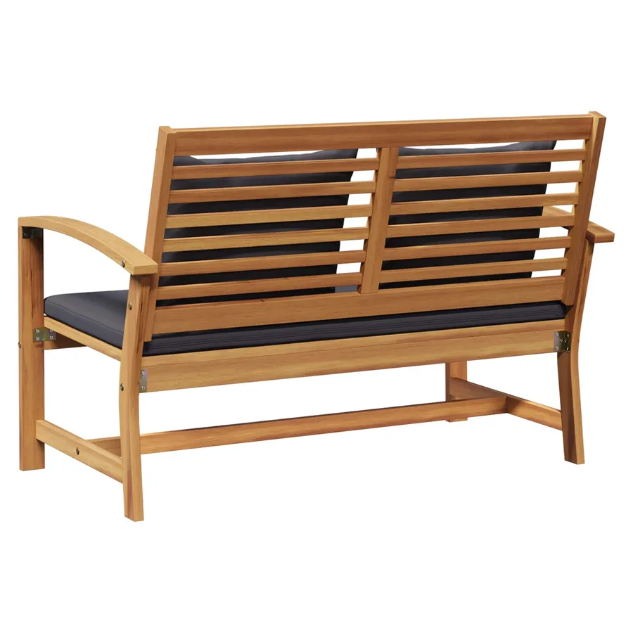 Ensemble banc et table de jardin avec coussin 2 Pièce - 6