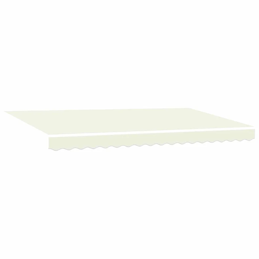 Auvent Rétractable Crème 400 x 200 cm Polyester et Aluminium - 2