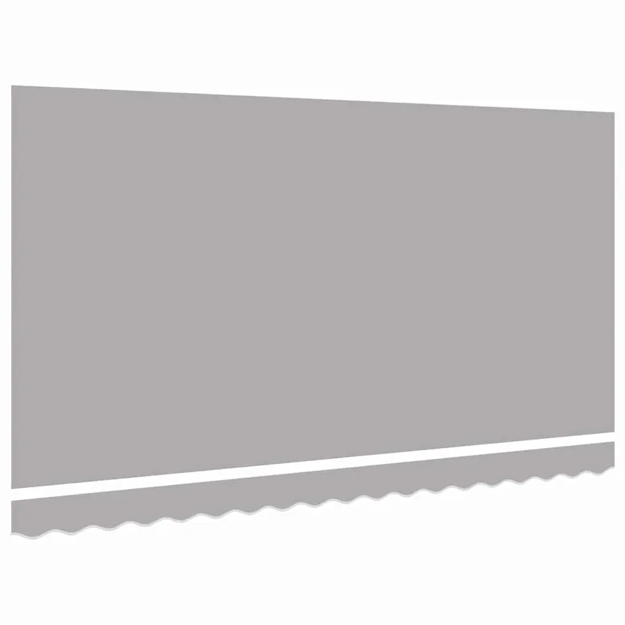 Toile de rechange pour auvent Gris clair 4 x 2 m Polyester - 4