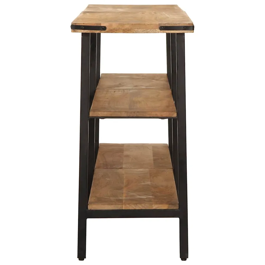 Table console 180x35x70 cm bois de manguier massif - 3